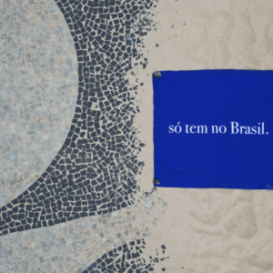 Só Tem No Brasil. Azul